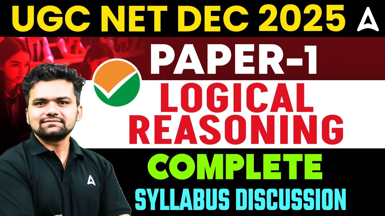Logical Reasoning UGC NET Paper 1 Syllabus | UGC NET Paper 1 Logical Reasoning Syllabus
