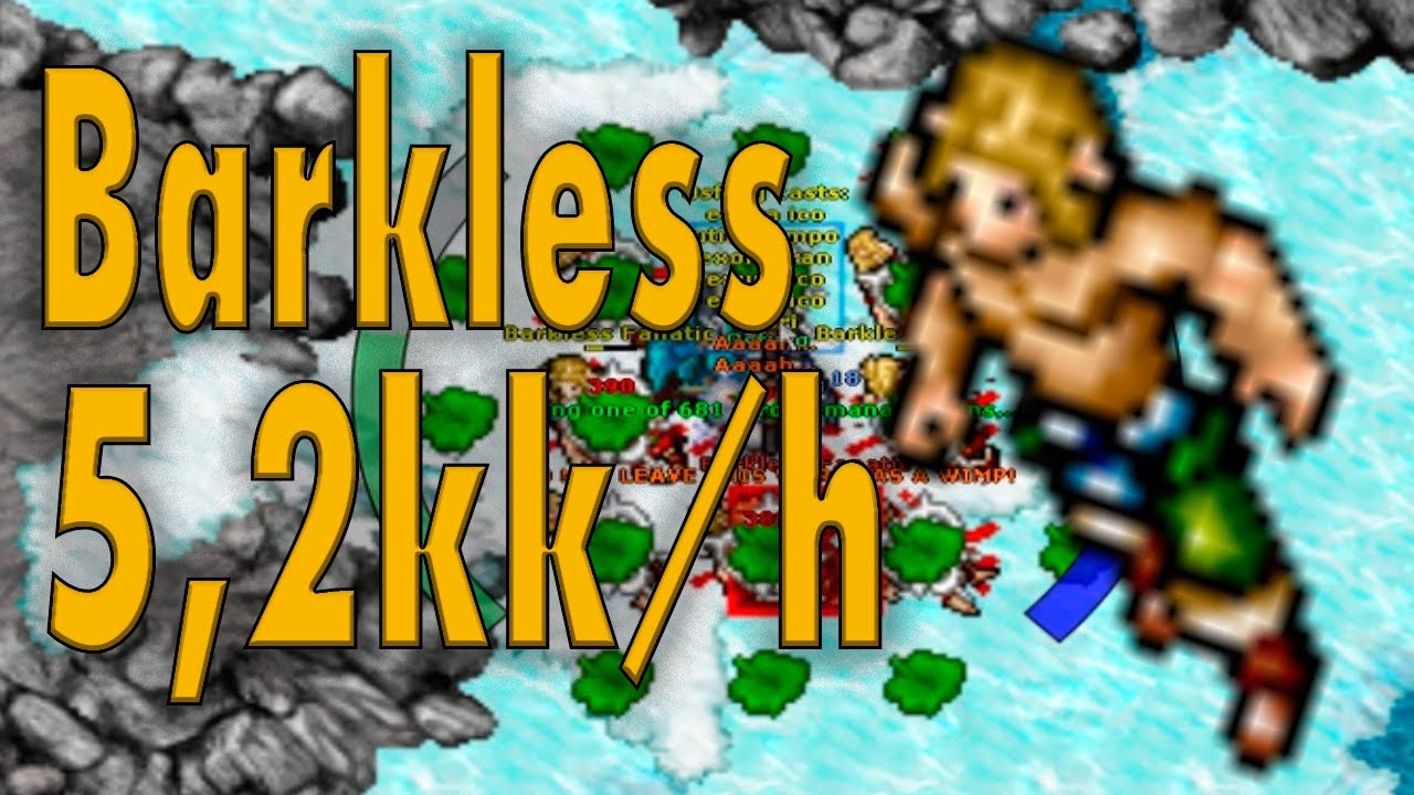 Melhor Hunt EK 200 ao 300 5,2kk/h! - Tibia Hunts #51