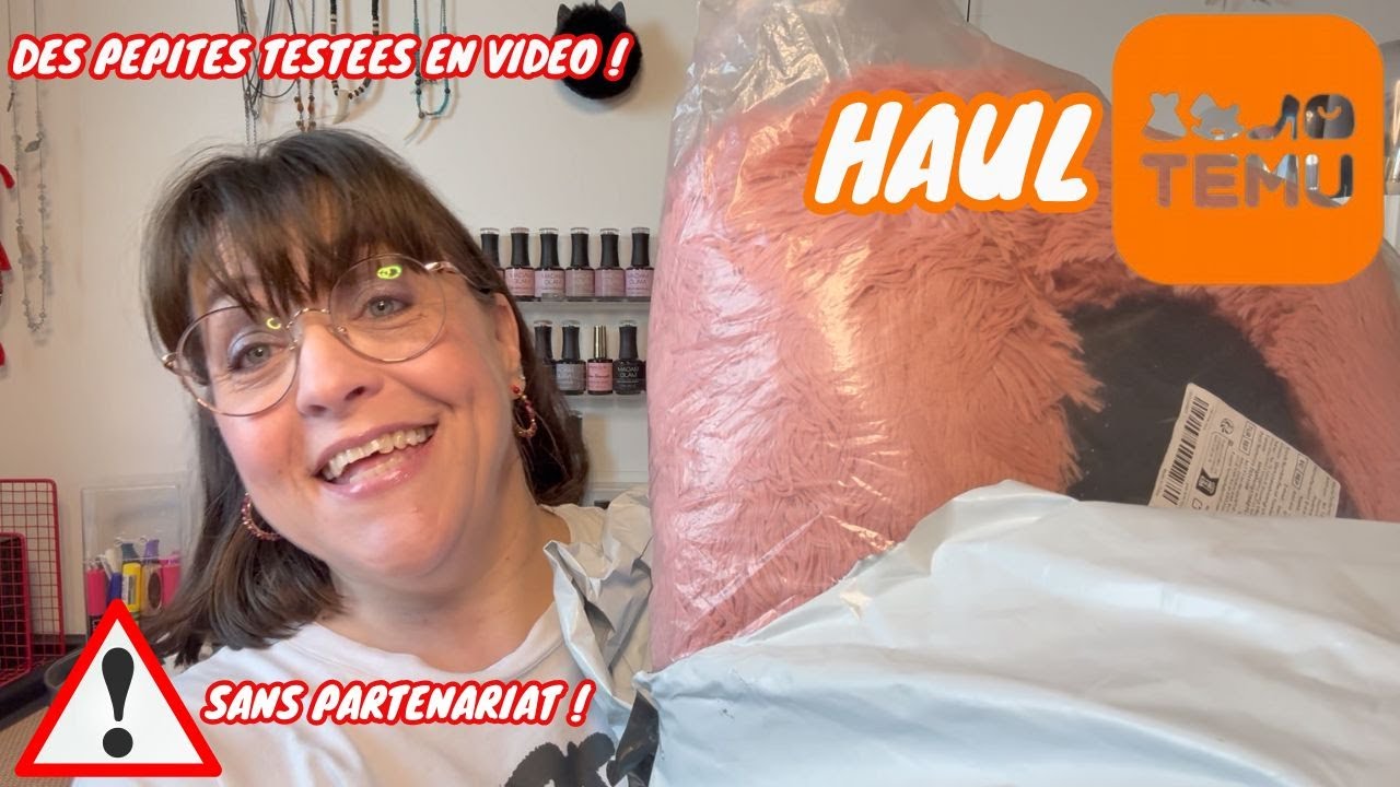 HAUL TEMU/2025/SANS PARTENARIAT/J'OUVRE MON COLIS ET JE TESTE POUR VOUS EN VIDEO CES PEPITES !