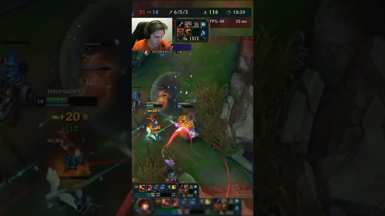 ADC can be fun sometimes 🤣 #shorts #leagueoflegends #missfortune #mf #adc #botlane