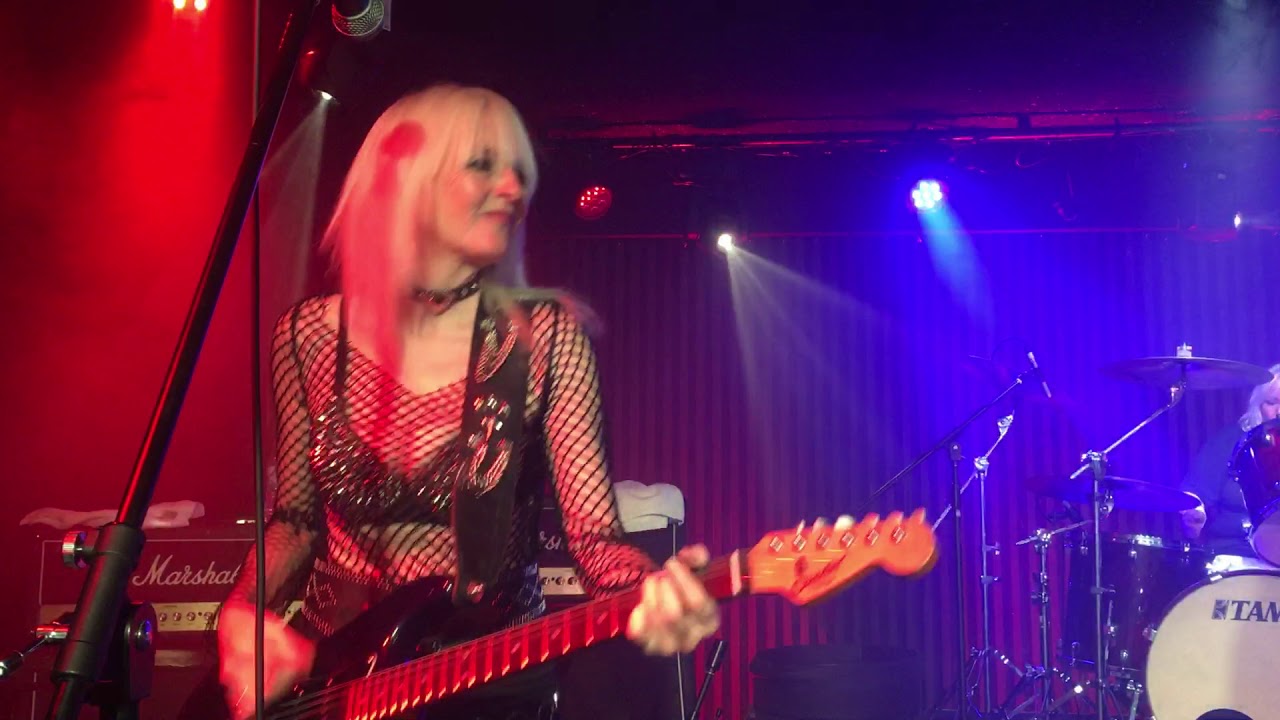 Girlschool live @ The Basement, Canberra Australia 2019