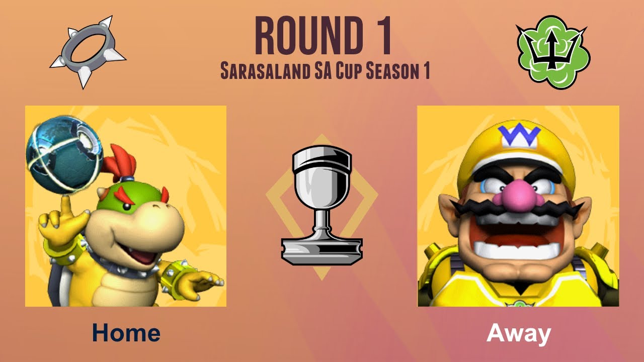 SA CUP Round 1 - Bowser Junior vs. Wario