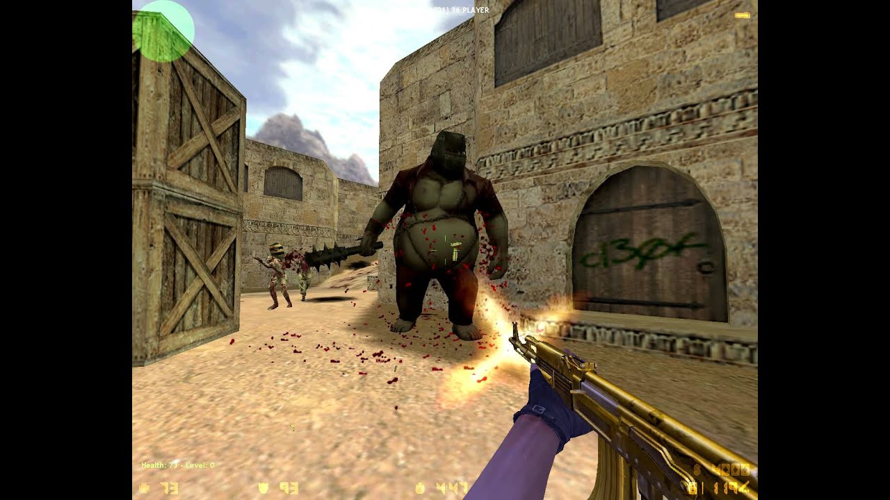 counter strike 1.6 MOD: xtreme v6 zombies
