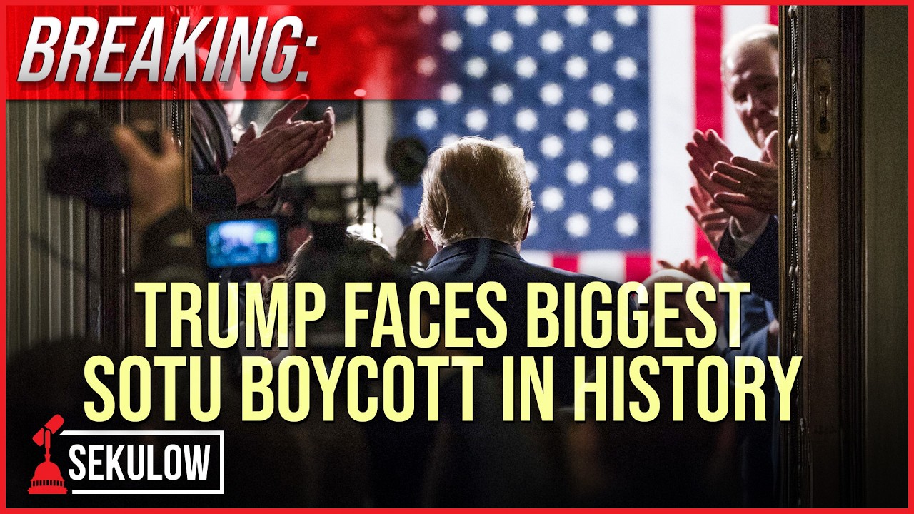 BREAKING: Trump Faces Biggest SoTU Boycott in History