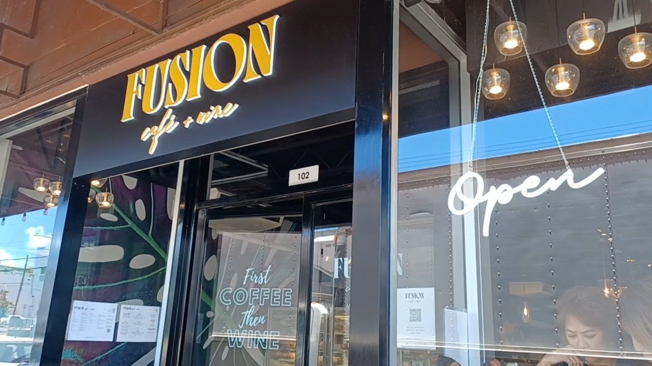 New eatery Fusion Café + Wine has unique concept: coffee shop and wine bar