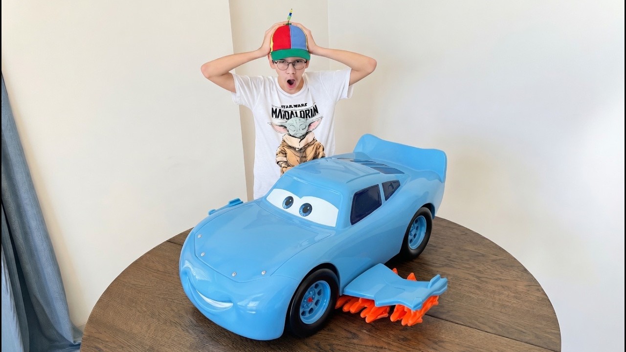 Новый Молния Маквин и машинки Тачки - мультики про машинки. New Lightning McQueen Disney Cars.