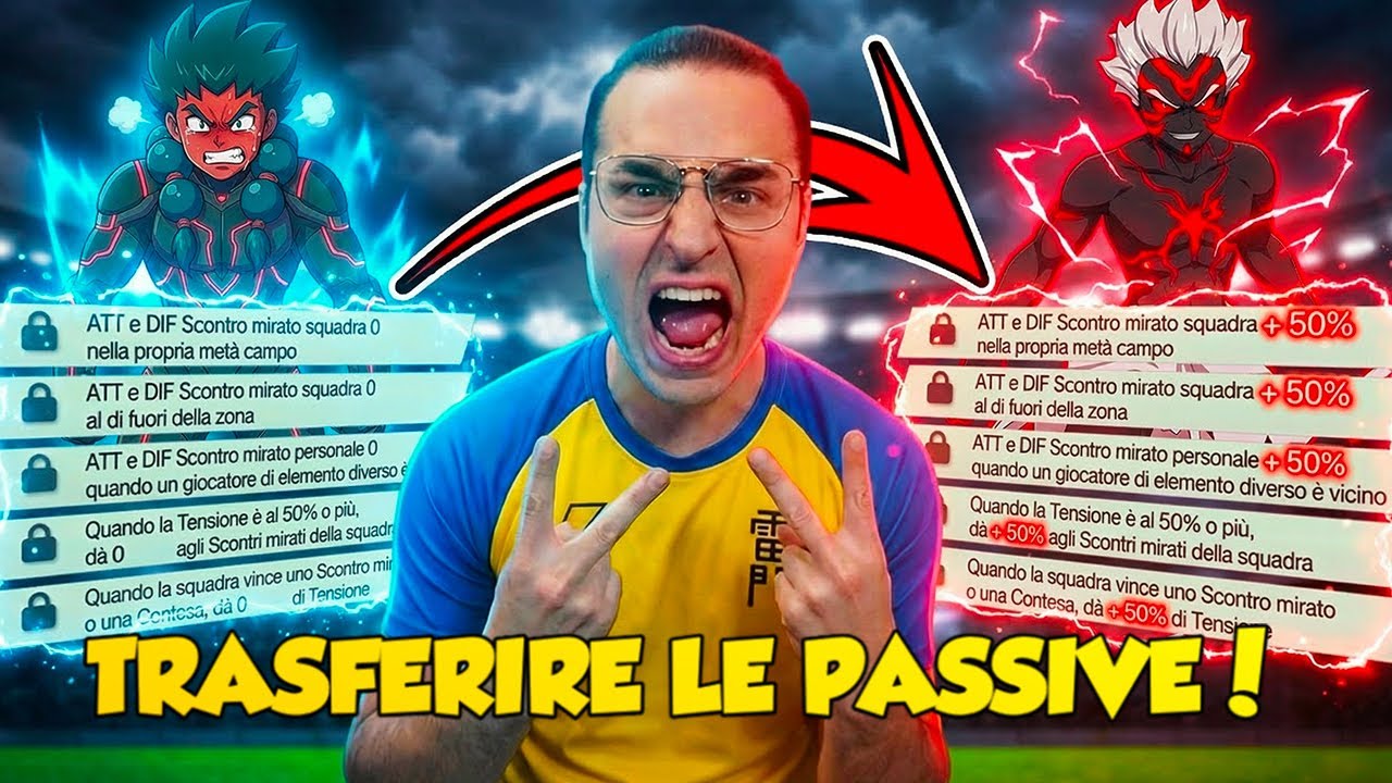 😭 ADDIO CHEATER !!! Come trasferire tutte le abilità giocatore su Inazuma Eleven Victory Road 🔥