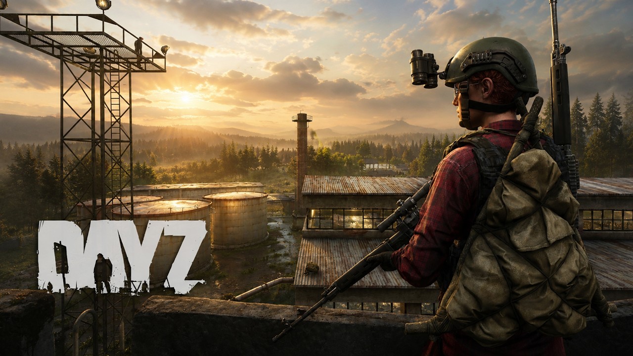 Самый умный рейд базы клана через крышу - DayZ