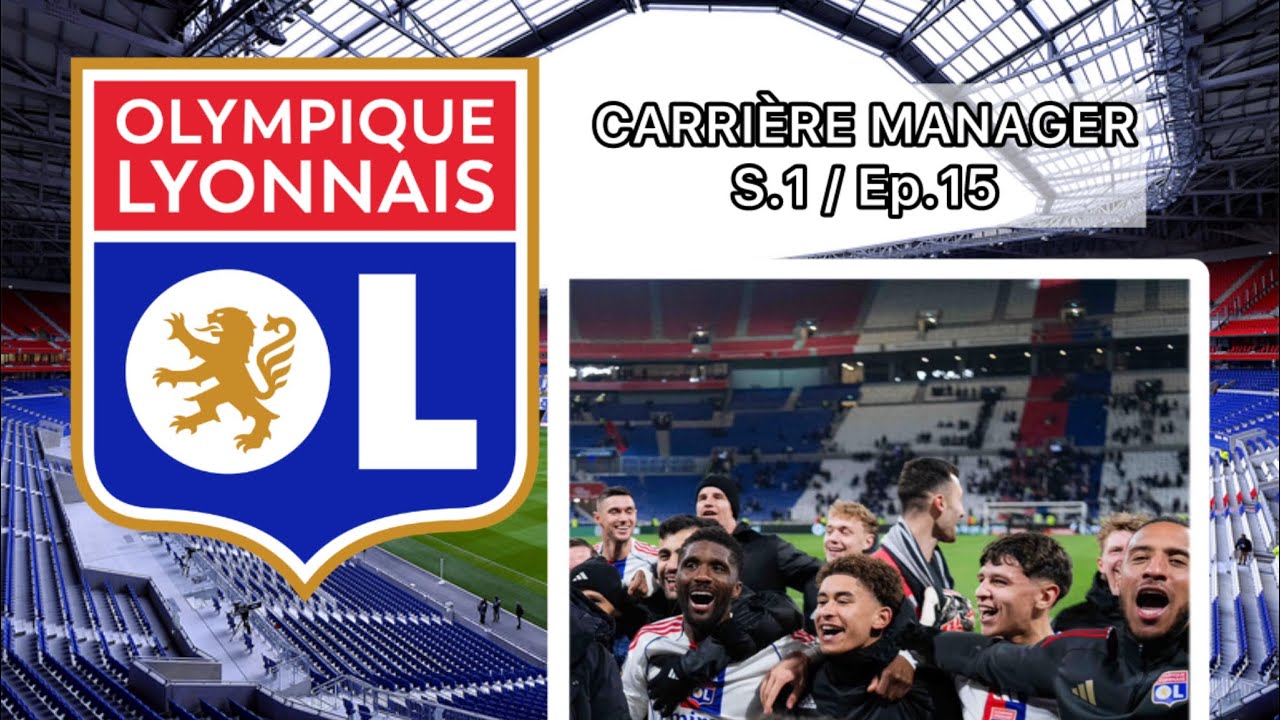 CARRIÈRE MANAGER [ S.1 / EP.15 ] ON PREND LA 2ÈME PLACE DU CHAMPIONNAT !!