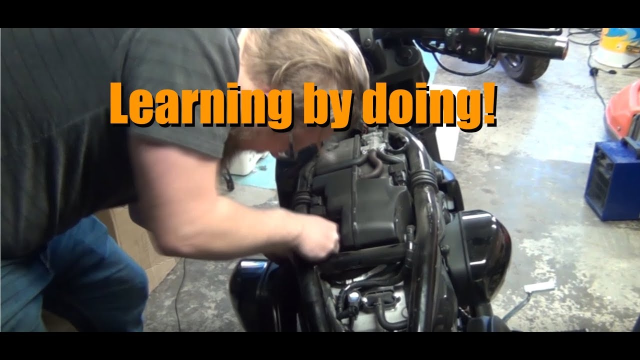 Changing sparkplugs on my m1800r (m109r)