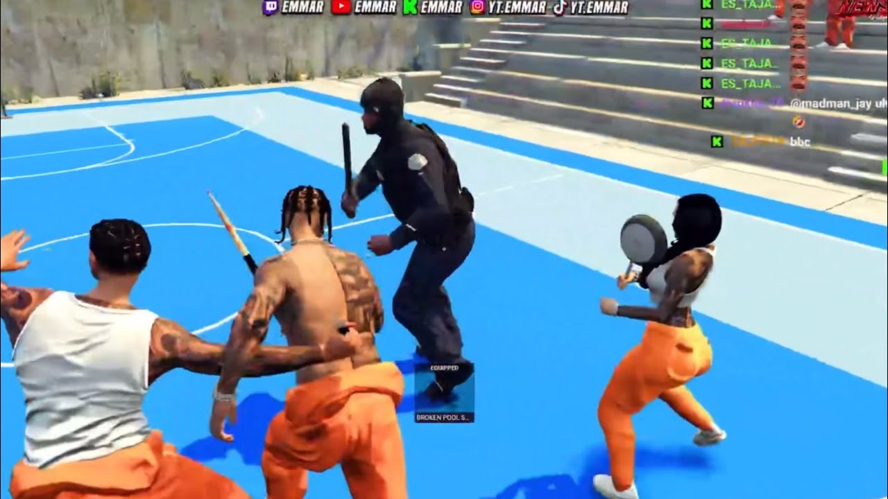 Trolling in my server GTA Prison RP