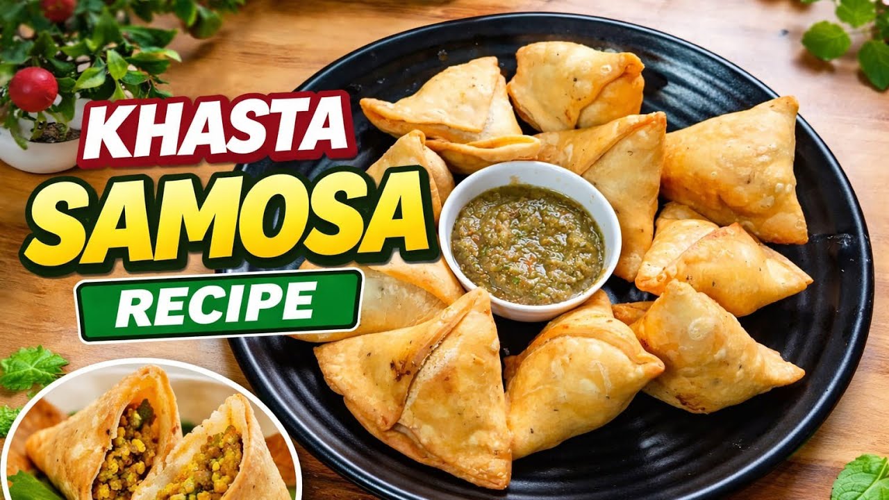 Samosa Recipe|हलवाई जैसे खस्ता समोसे घर में बनाएं। खास टिप्स और ट्रिक के साथ