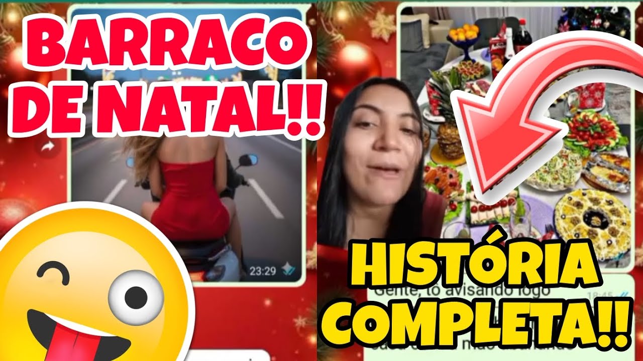 BARRACO DE NATAL MEGA COMPILADO HISTÓRIA COMPLETA!!😍❤️