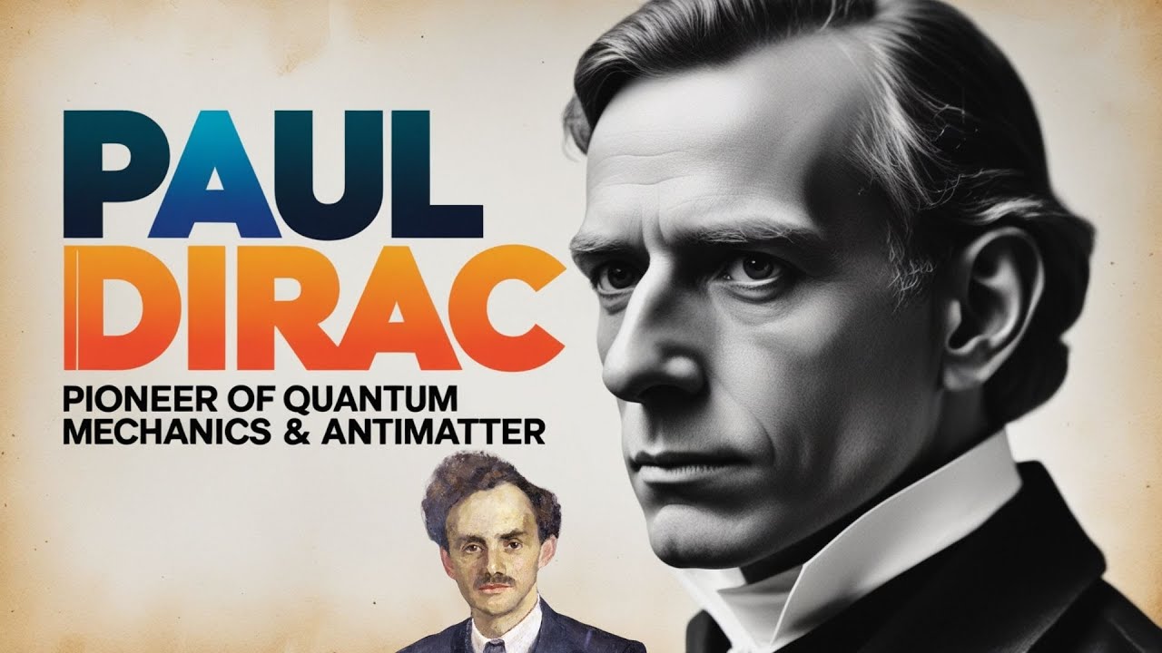 Paul Dirac: The Mathematician Who Pioneered Quantum Mechanics and Predicted Antimatter (1902–1984)