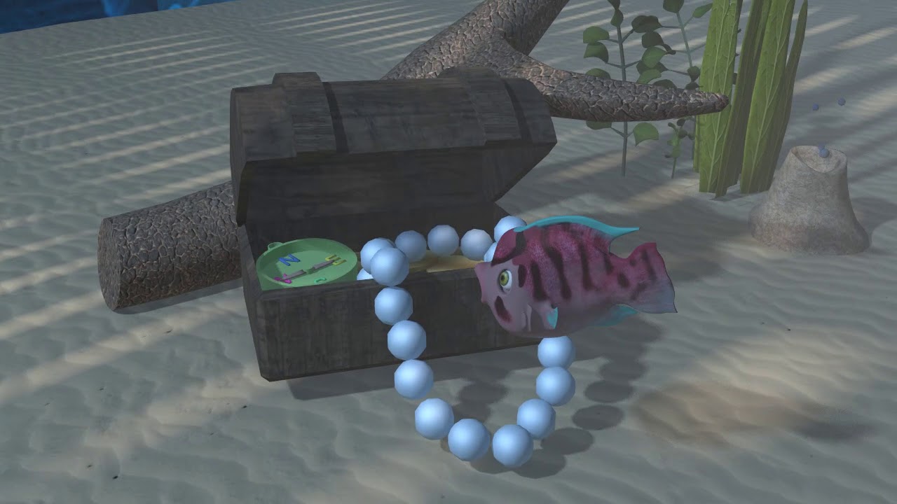 Fish with big lips Animation