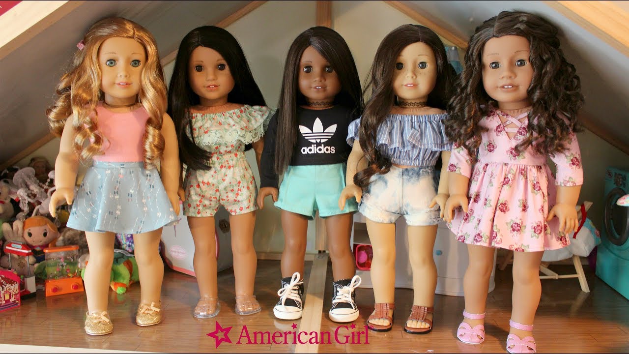 American Girl Doll Spring Outfits I Etsy Try On HAUL👗