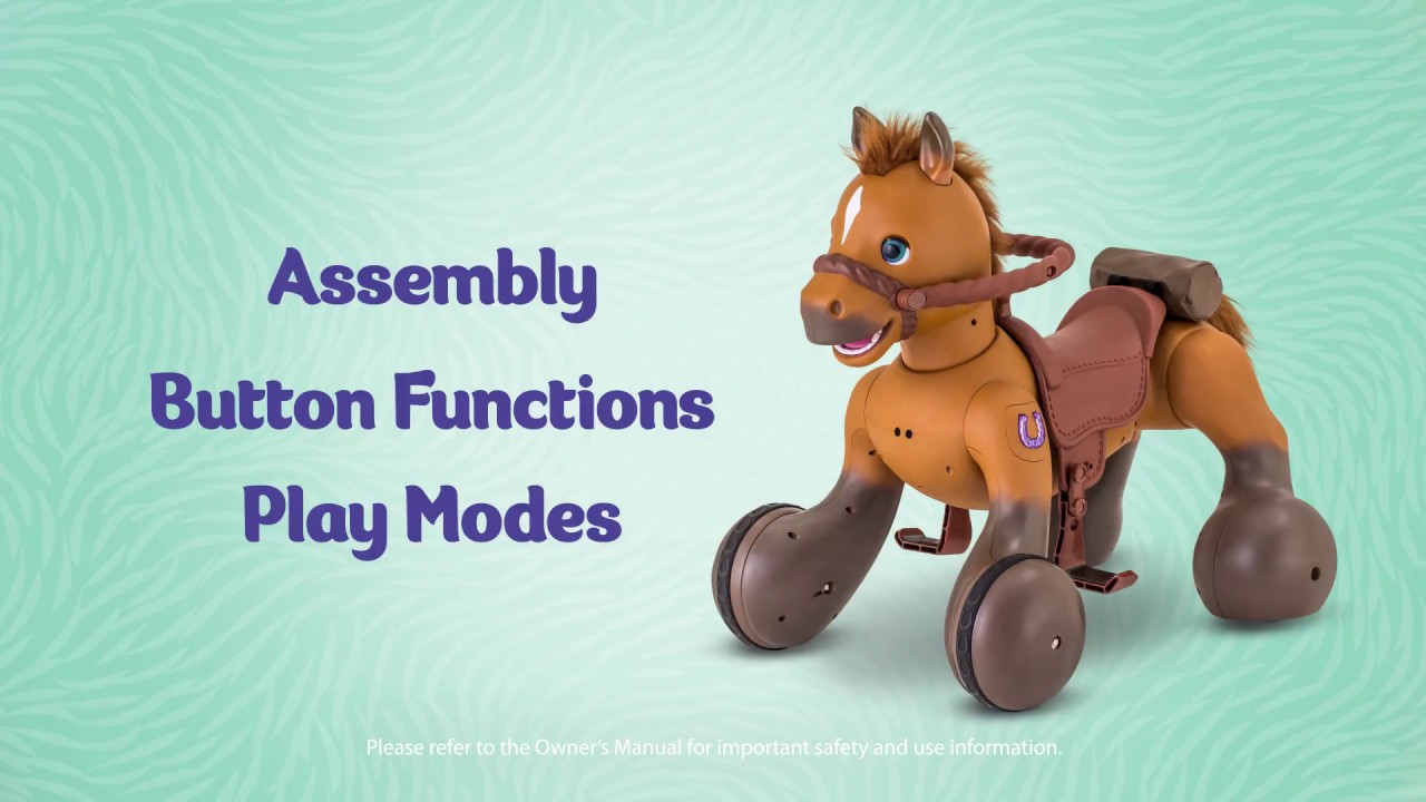 Rideamals Scout Pony Play Guide | Rideons for Kids