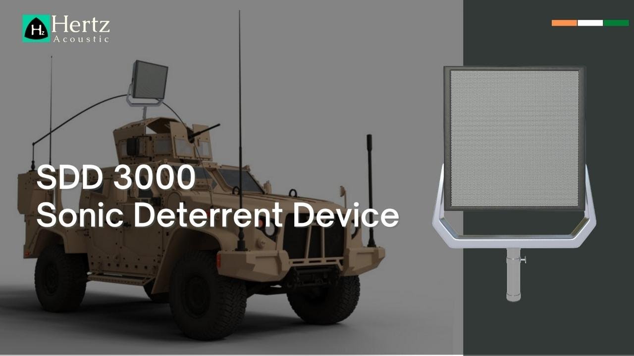 Sonic Deterrent Device (SDD 3000) | Hertz Acoustic