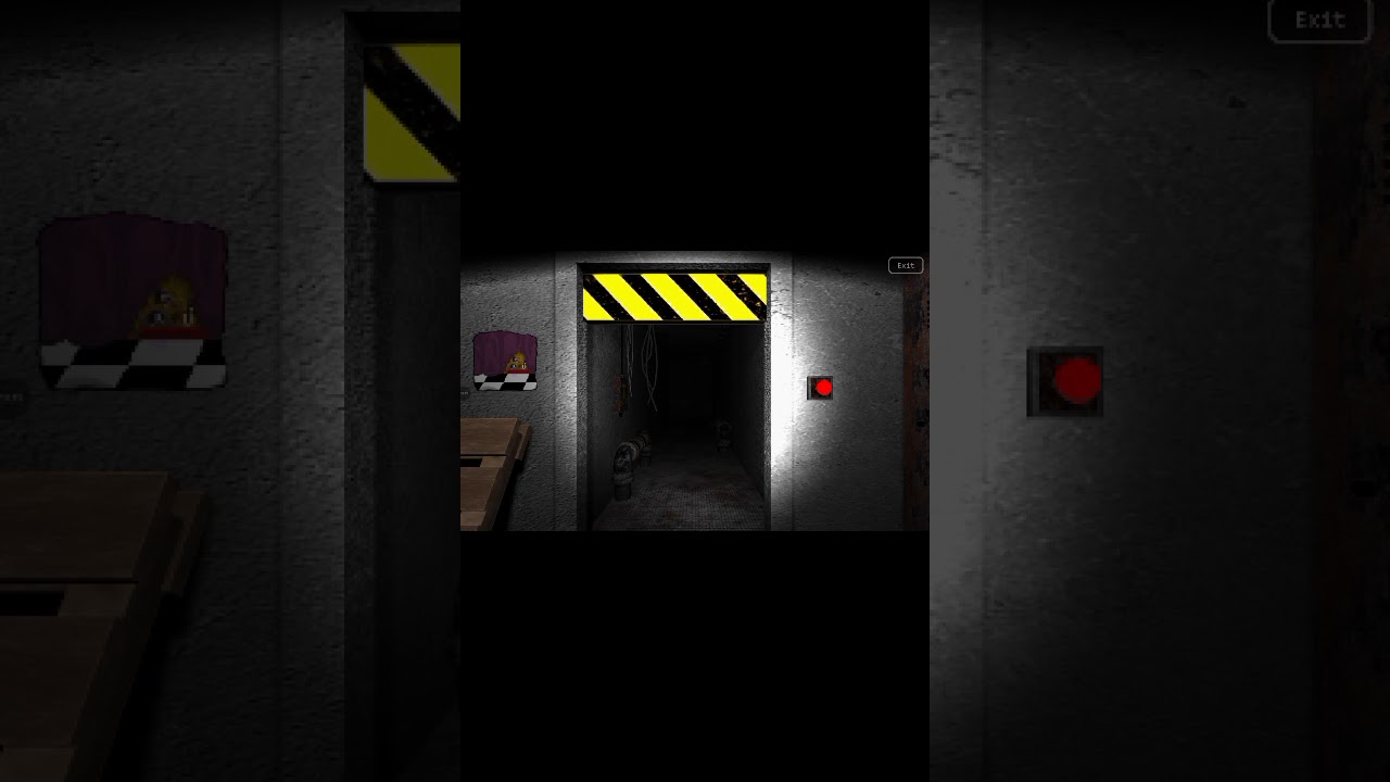 J'ai testé un jeu d'horreur car sont vachement un jeu qui s'appelle FNAF 