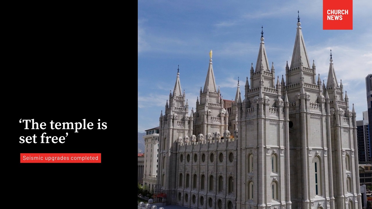 'The Temple Is Set Free' | Seismic upgrades completed on the Salt Lake Temple