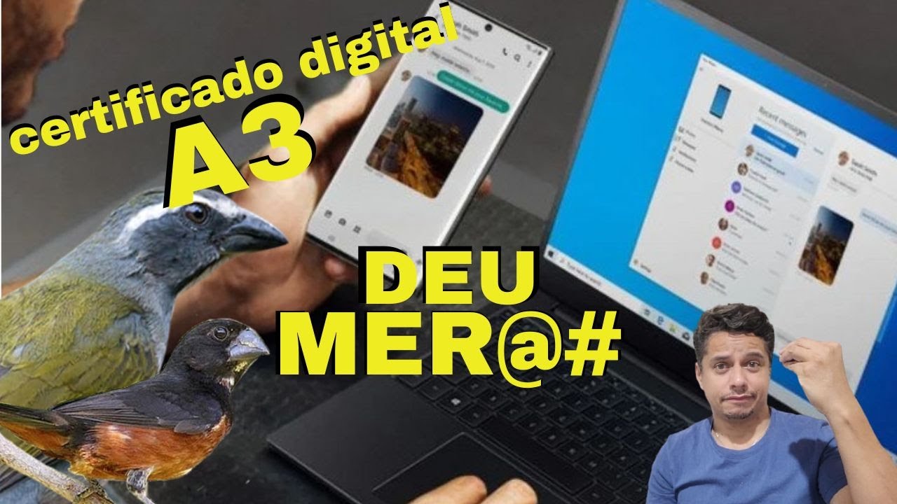Vinculando o CERTIFICADO DIGITAL A3 ao celular. ( SIMPLES E FACIL )