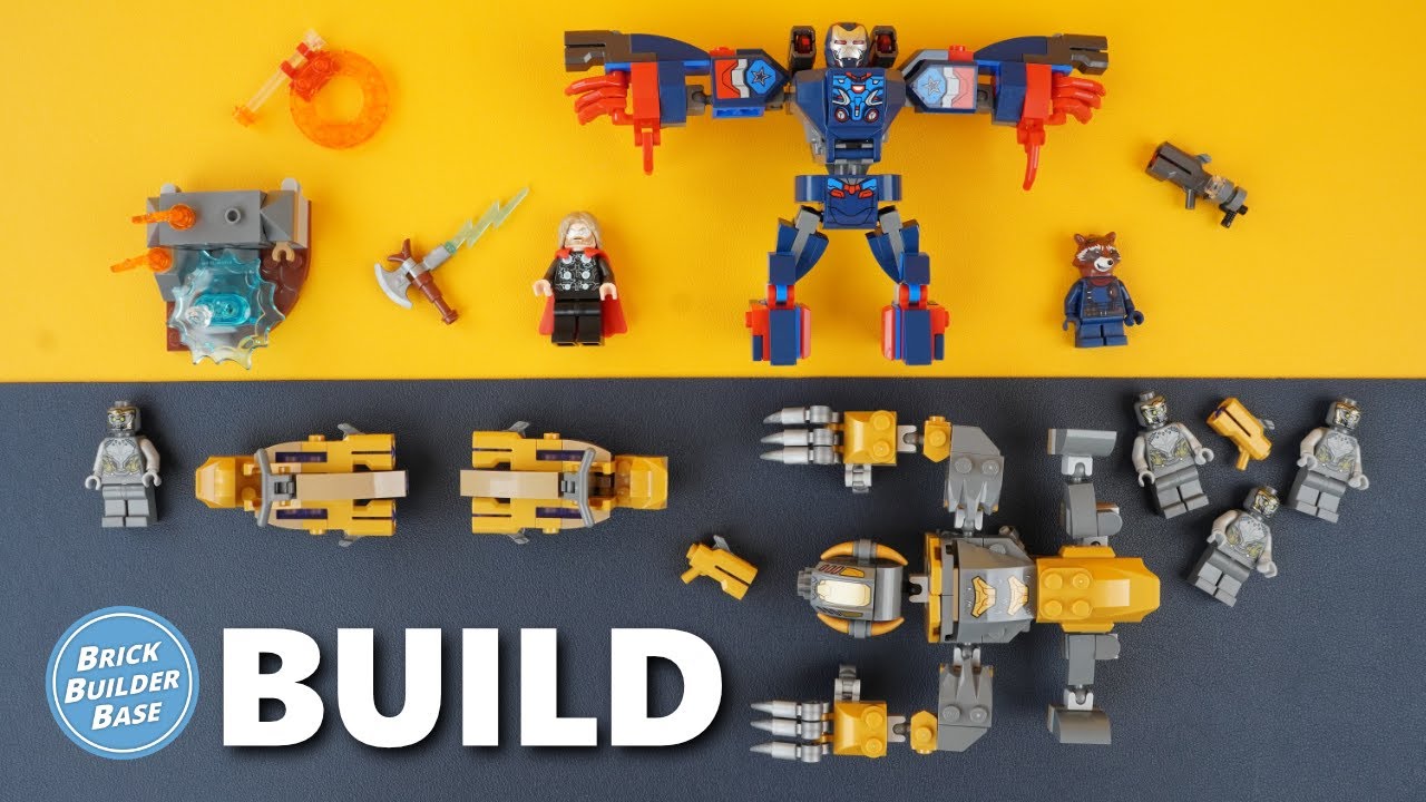 LEGO® Speed Build! 76322 Avengers: Endgame Thor vs. Chitauri | Marvel 2025 | Stop Motion Build