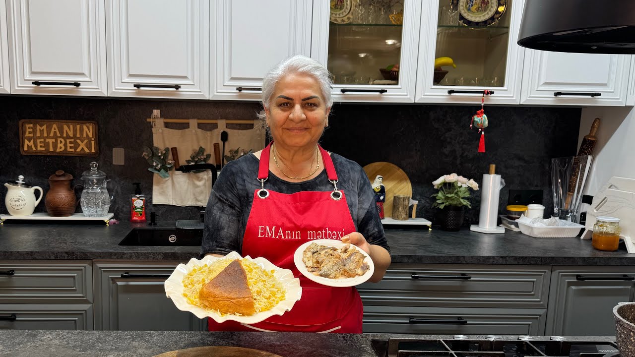 Lərqə Plov Duzlu Balıq İlə / Elmira Gadirova