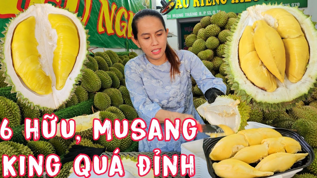 Sầu Riêng Lên Đầy Vựa Chất Như Núi Bà Chủ Khui Sầu 6 Hữu, Musang King Quá Đỉnh.