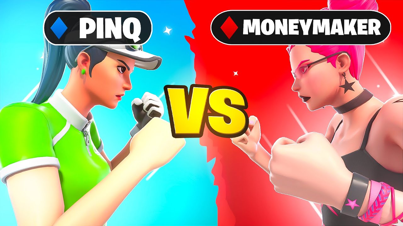 Pinq VS Moneymaker... (1v1 Buildfights!)