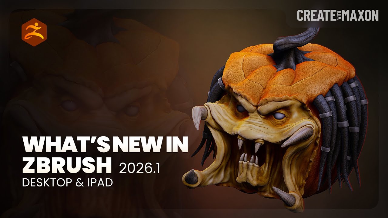 What&rsquo;s New in ZBrush 2026.1 and ZBrush for iPad 2026.1