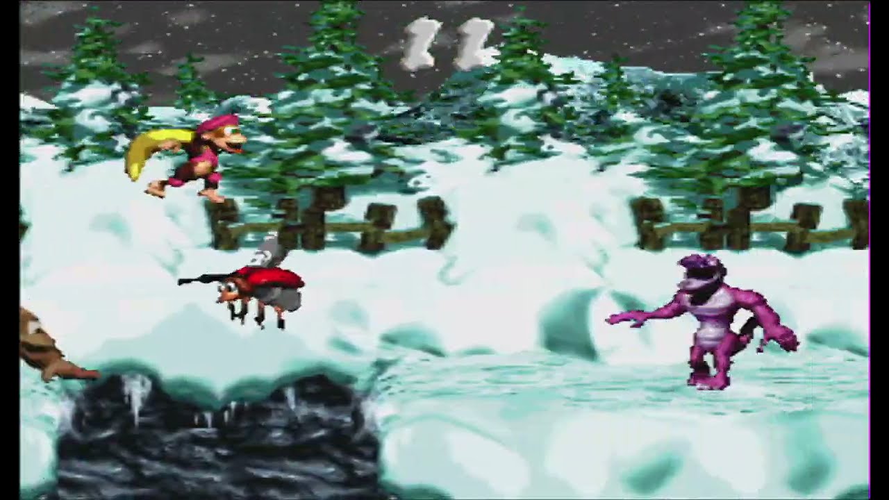 DKC3 – Fase 4 (Mundo 1) – Gameplay PT-BR | Super Nintendo