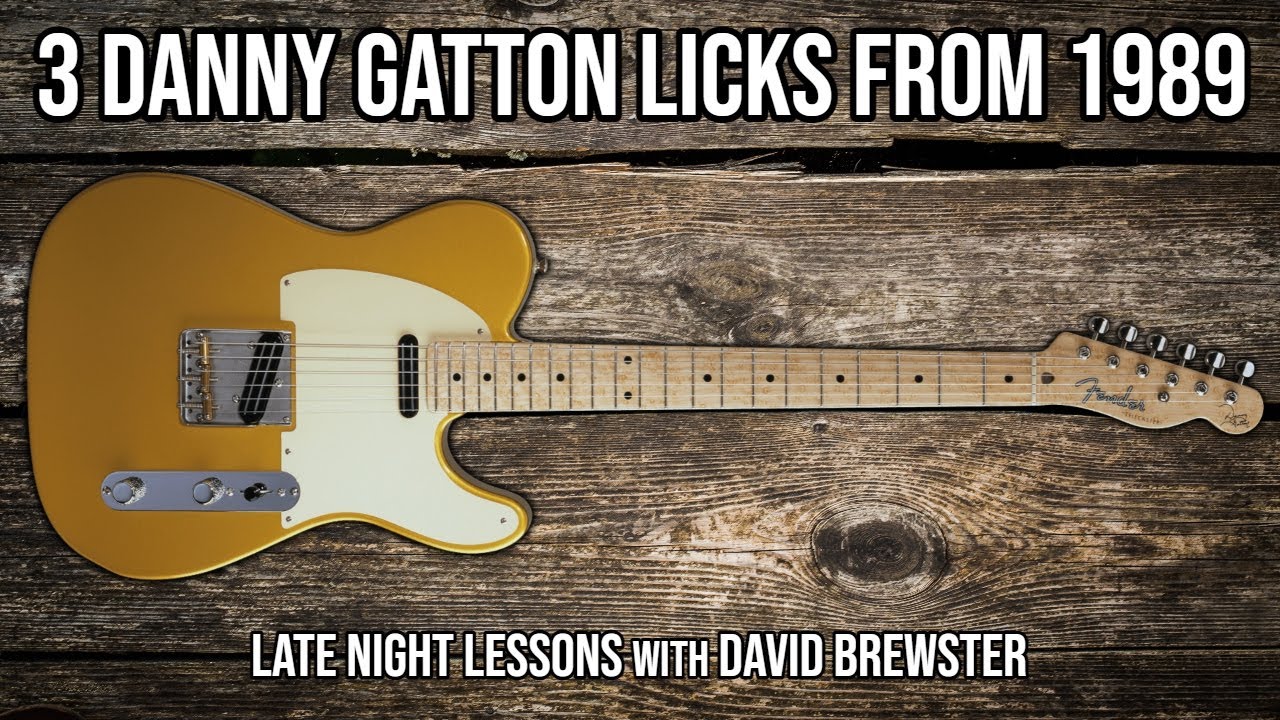 3 Danny Gatton Licks From 1989