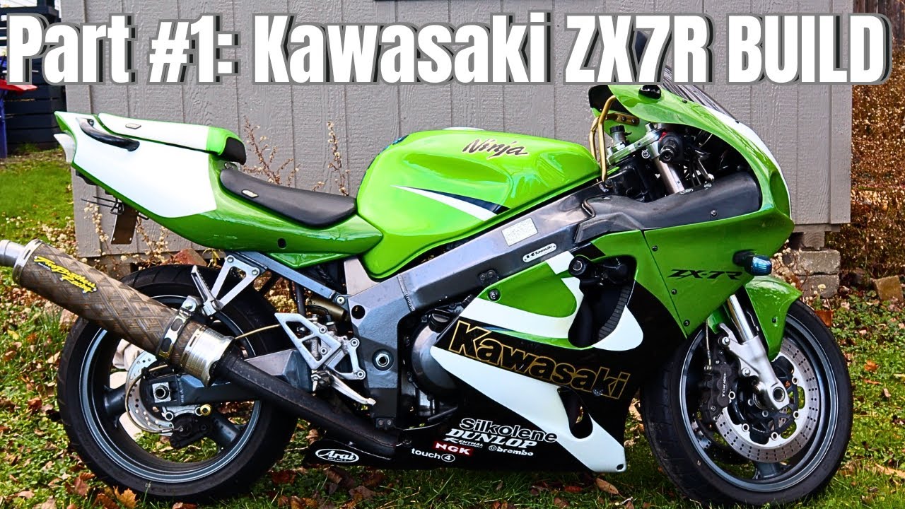 KAWASAKI ZX7R BUILD PART #1 | TEARDOWN | MY DREAM MOTORCYCLE, BUILT MY WAY