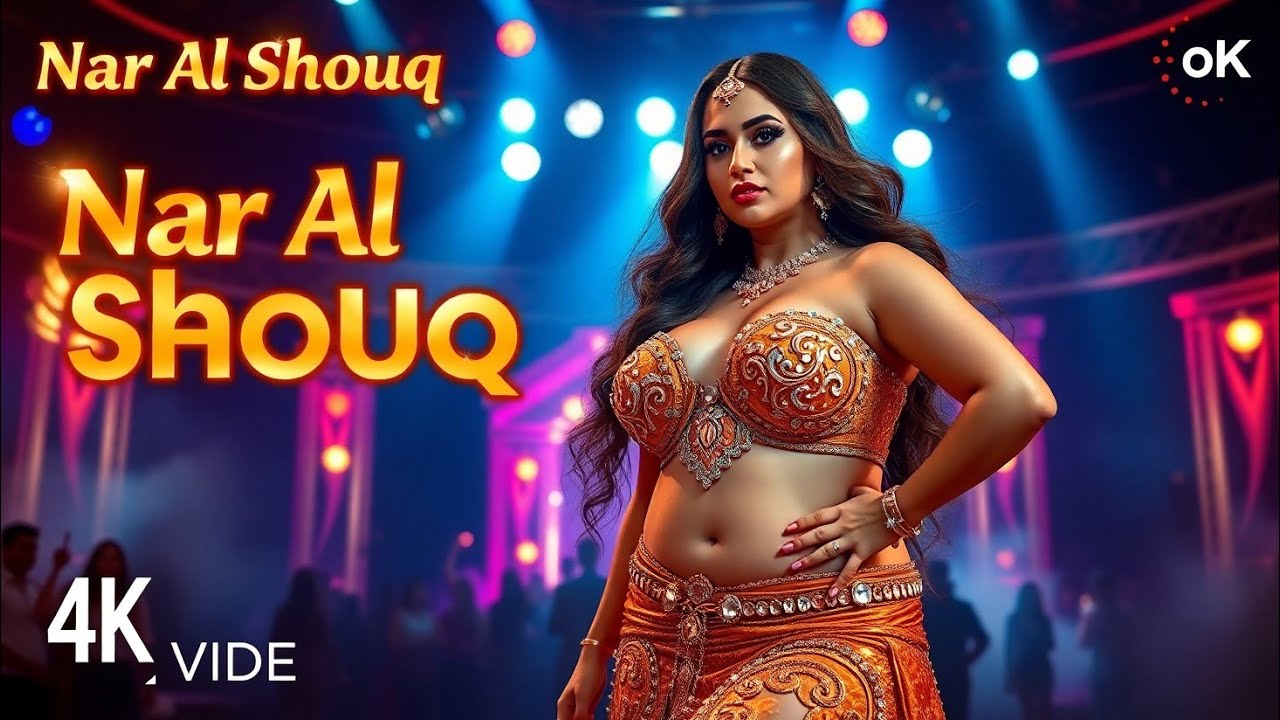  💃🔥  Nar Al-Shouq |awaazmusic | Hot Arabic Belly Dance Song 2025 🔥💃official dance video#awaazmusic