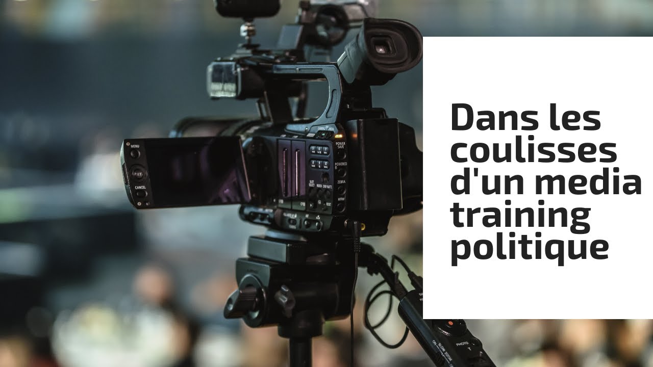 Dans les coulisses d'un media training politique