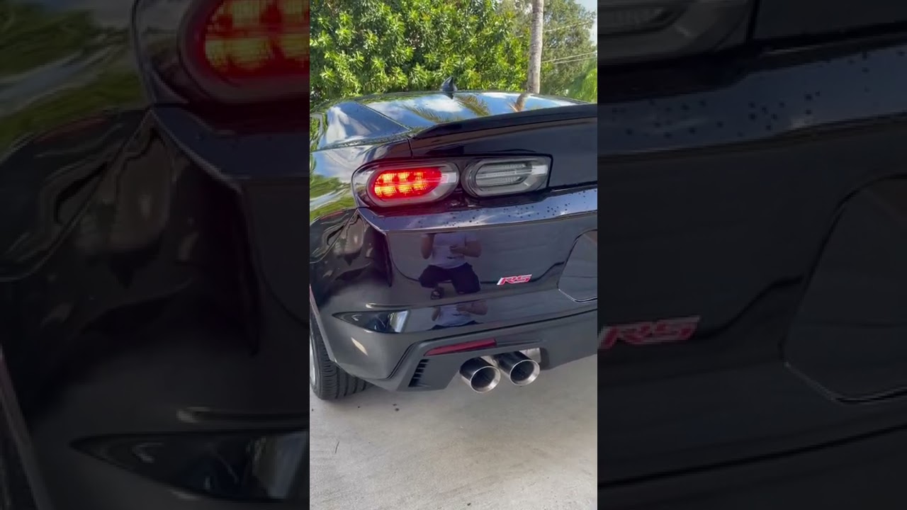 Camaro Lt1 RS Cold start stock exhaust