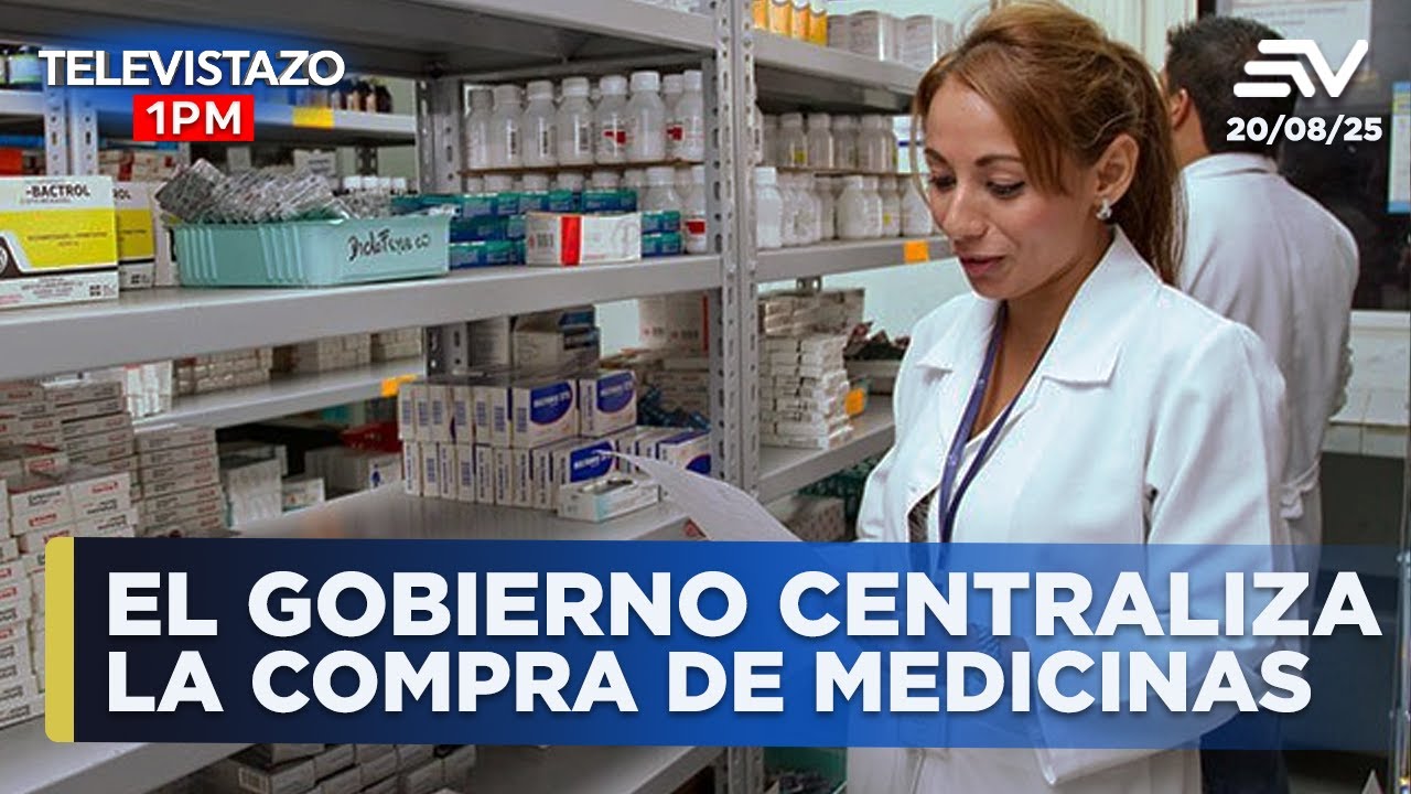 Gobierno concentra la compra de medicinas en el Ministerio de Salud | Televistazo 1PM #ENVIVO🔴