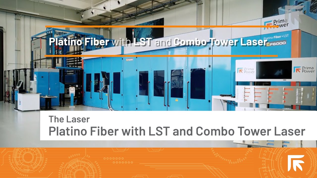 Prima Power Platino + LST + CTL - Fiber laser machine with advanced level automation