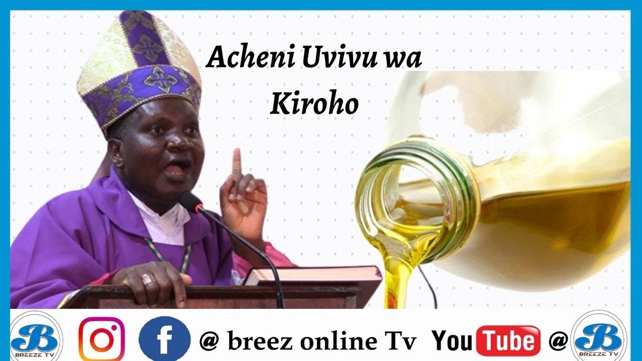 Askofu Musomba aweka wazi/Mafuta ya Upako/Kutangatanga/Uvivu wa Kiroho/Kutaka Miujiza.