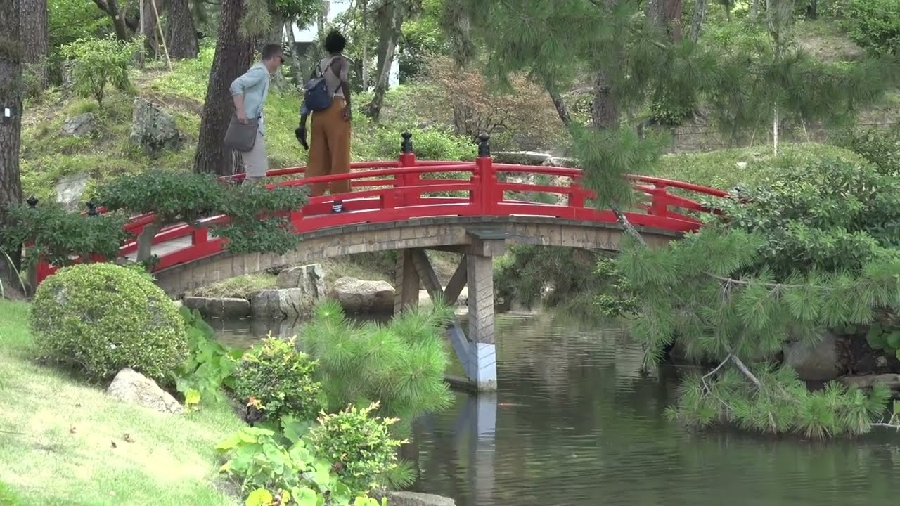Le jardin Shukkei-en à Hiroshima
