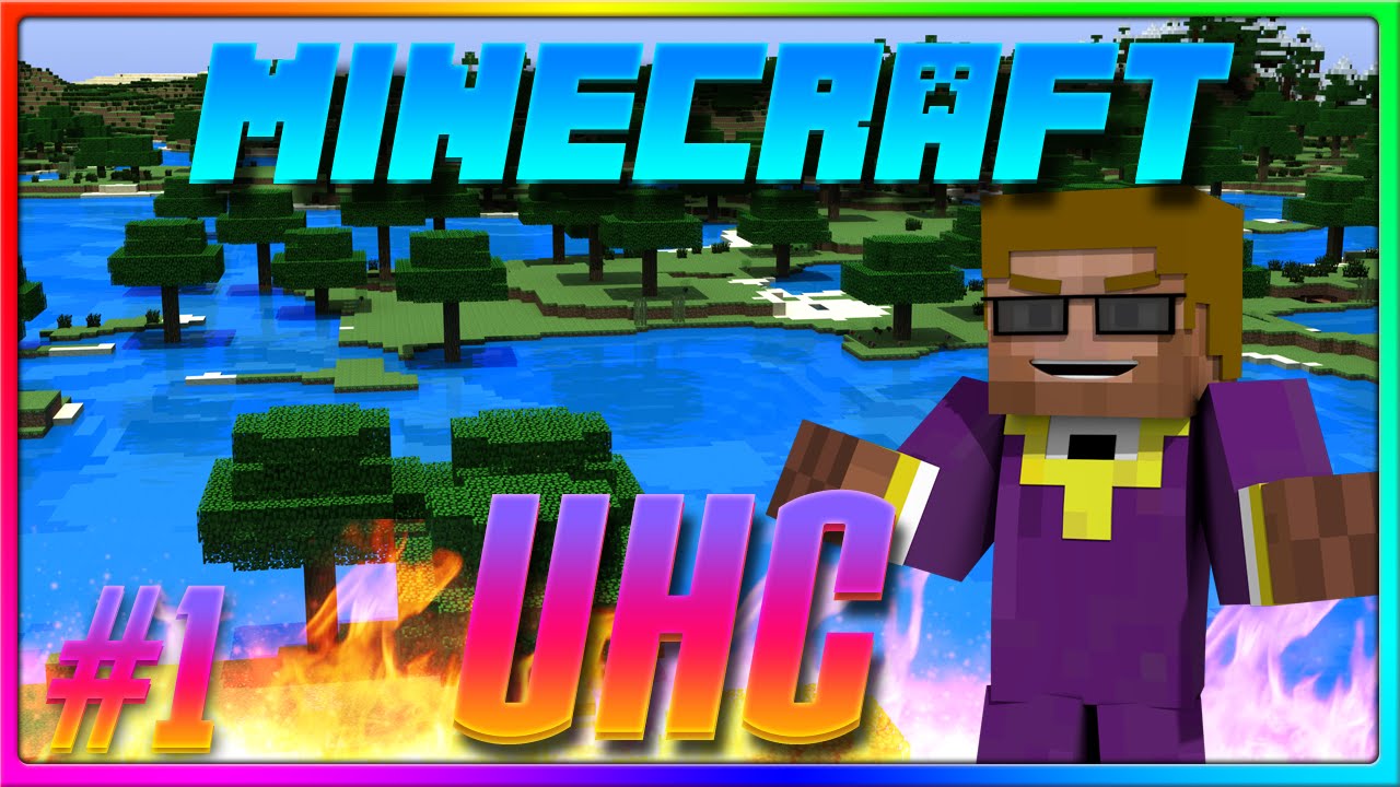 Minecraft 1.9 UHC - I ALREADY LOST A HEART! (Episode 1 of the YouTuber 1.9 UHC)