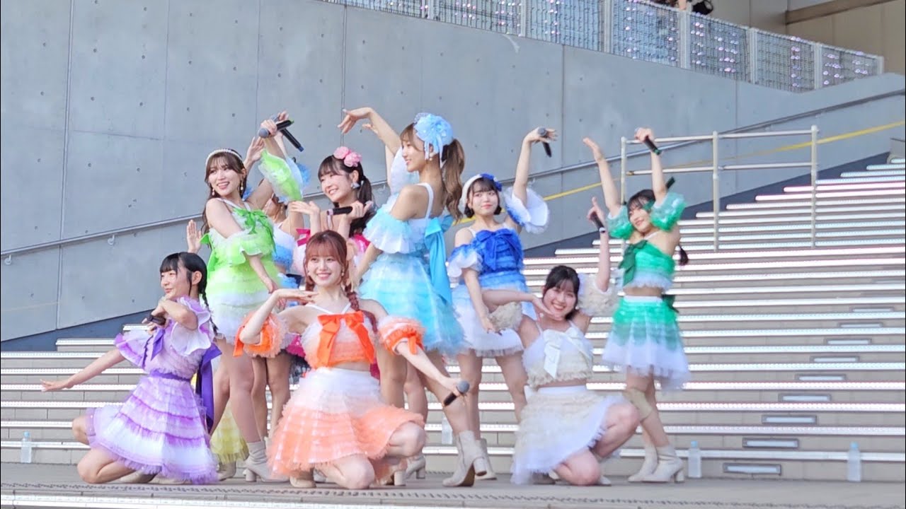 20230716 SUPER☆GiRLS(スパガ)「リボン」リリースイベント2部@ダイバーシティ東京プラザ　フェスティバルプラザ