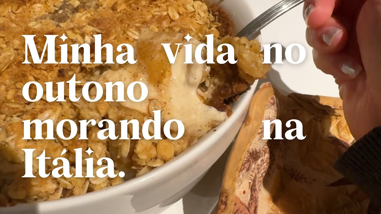 Minha vida no outono na Itália 