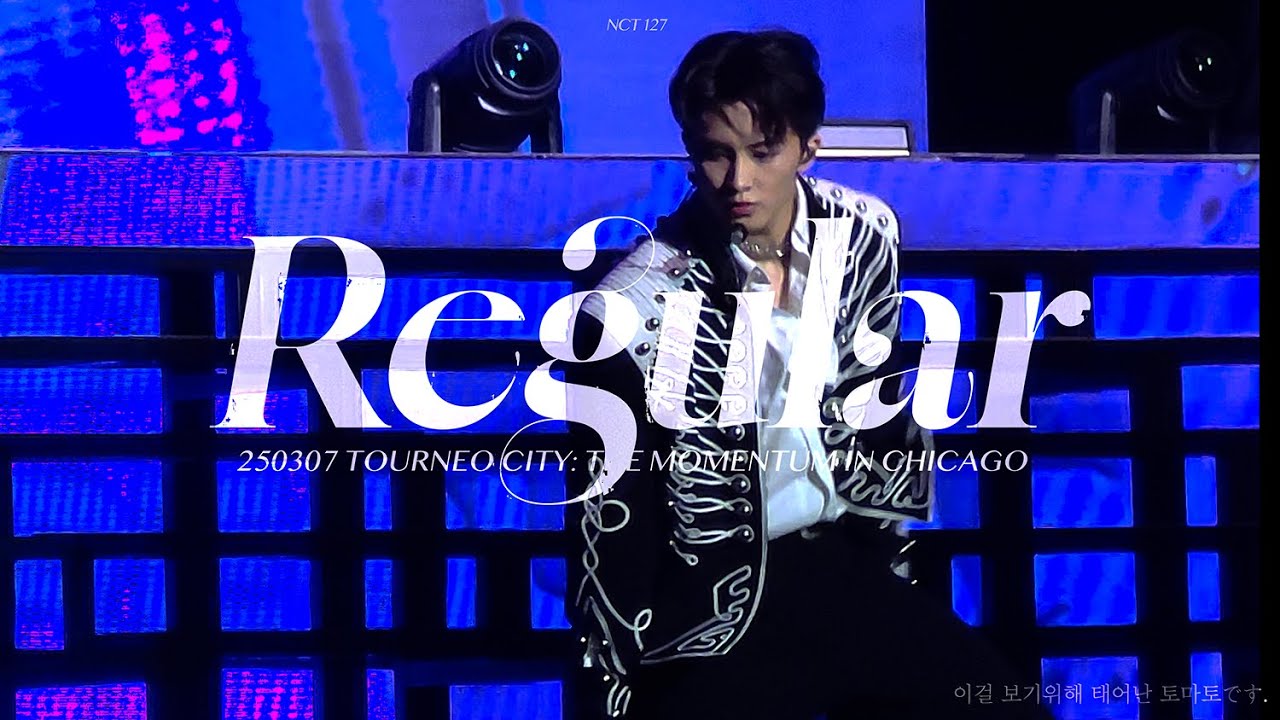 4K | Mark Focus | NCT 127 엔시티 127 ' Regular' | 250307 TOUR NEO CITY: THE MOMENTUM in Chicago