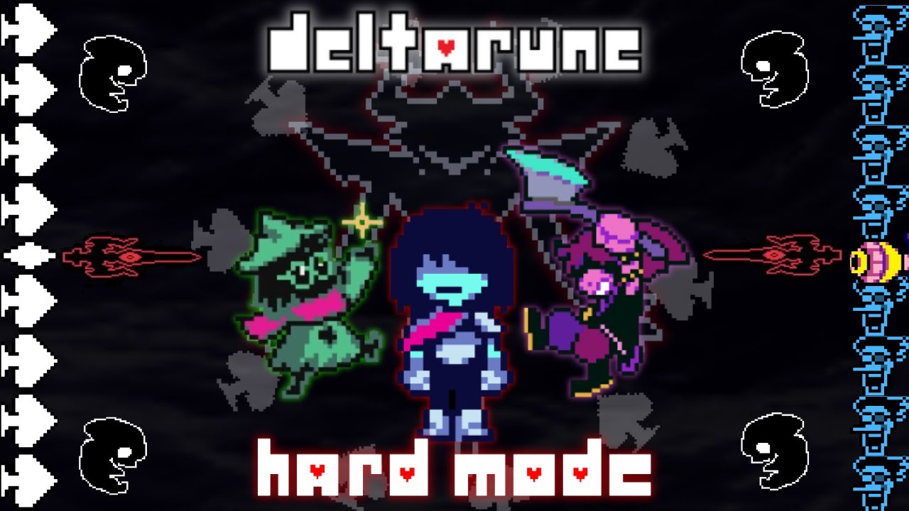 This mod adds a HARD MODE to Deltarune