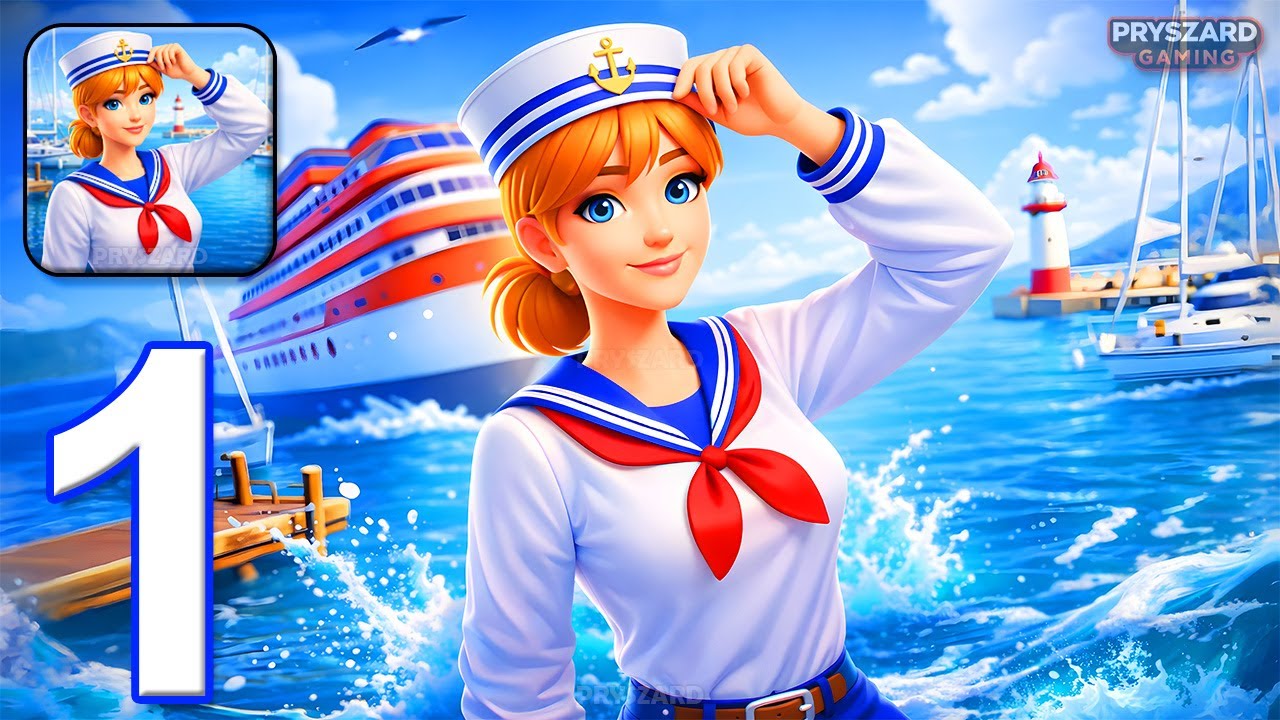 Harbor Life Idle - Gameplay Walkthrough Part 1 - Sail Harbor Management Game (iOS, Android)