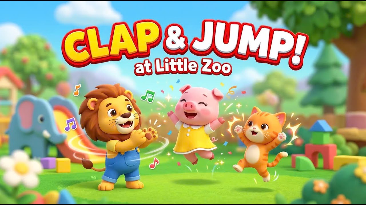 Clap & Jump at Little Zoo! 👏🎶