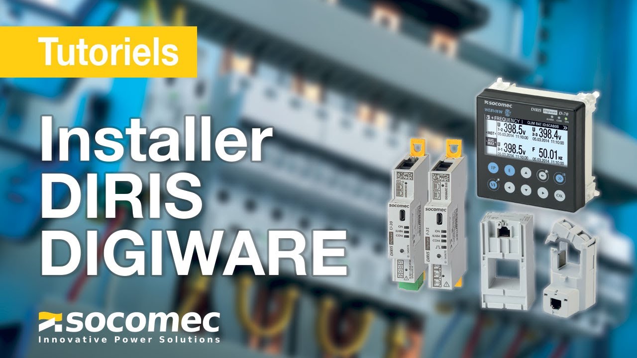 DIRIS Digiware - Installation (retrofit)