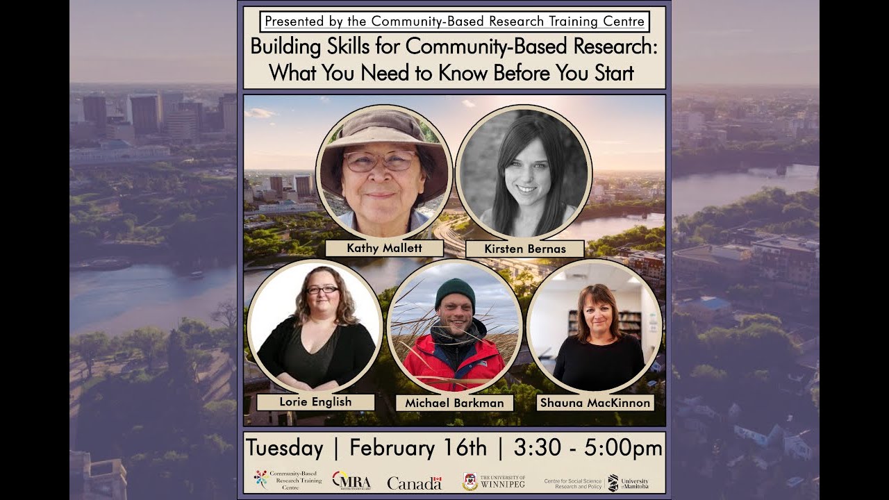 Building Skills for Community-Based Research: What You Need to Know Before You Start
