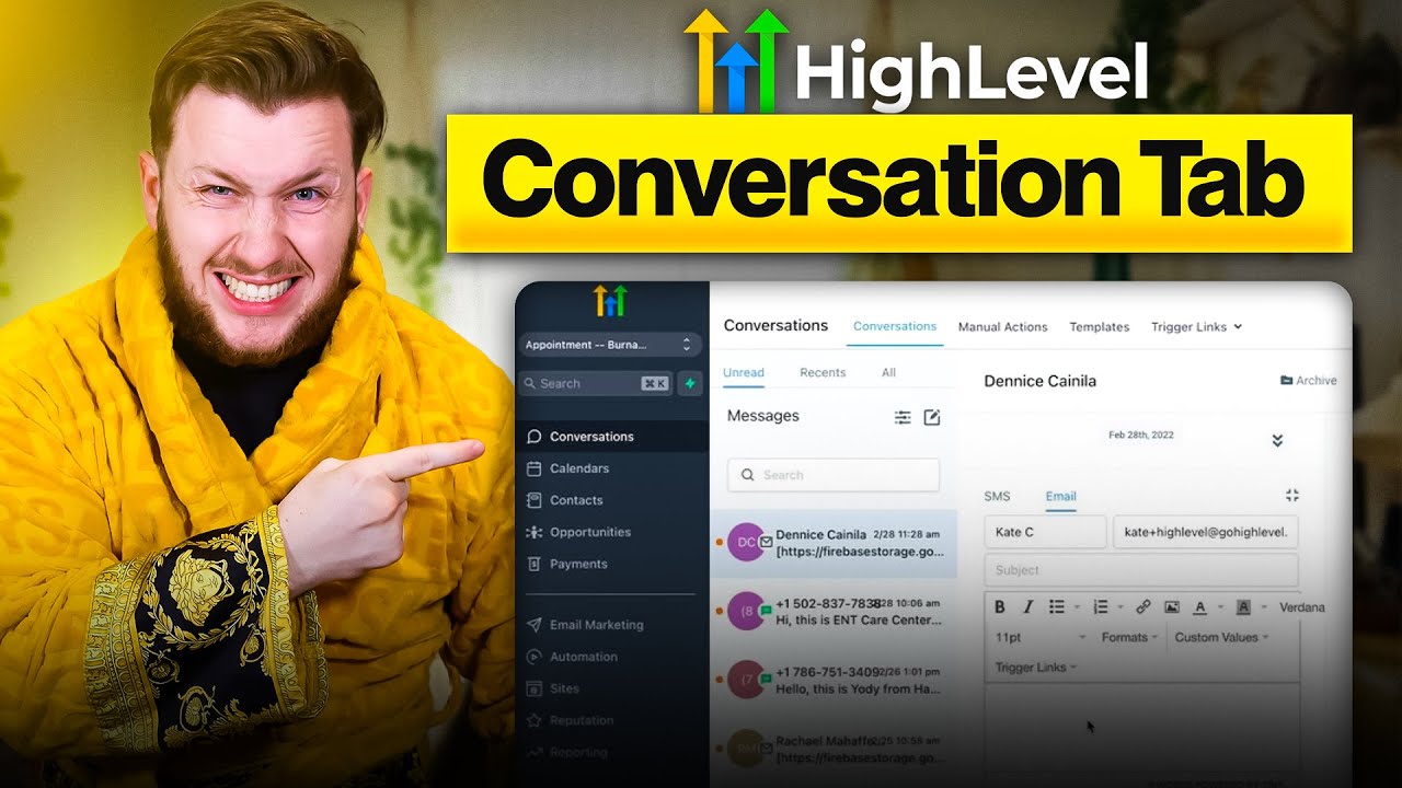 Go High Level Conversations Tab Explained + How to use and Master it